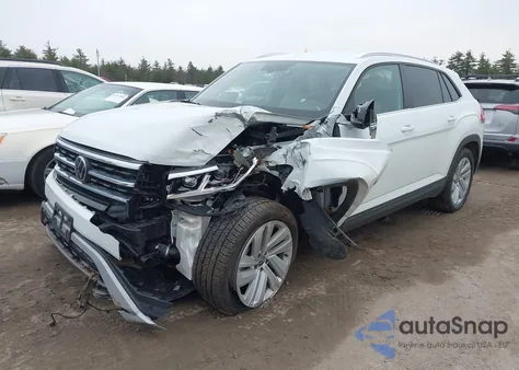 2023 Volkswagen Atlas Cross Sport 2.0T Se W/Technology z USA, uszkodzony, nr VIN 1V2HC2CA8PC220276